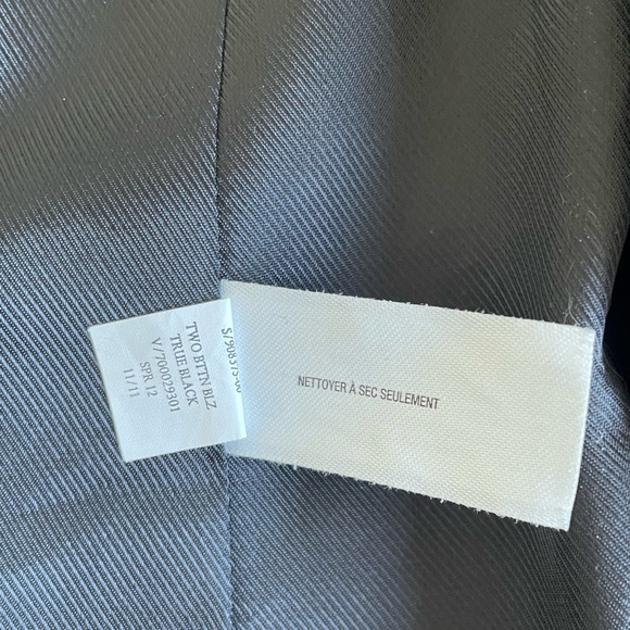 Gap classic fitted blazer NWOT size 0 black - Picture 6 of 10